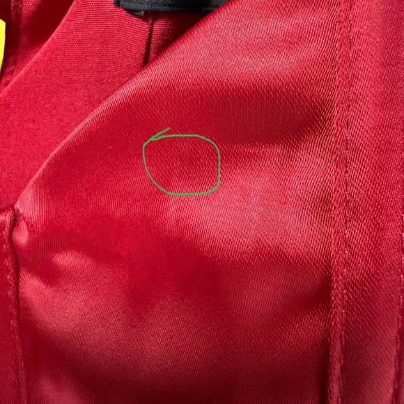 Lulus Women's Wine Red Satin Strapless Bustier Mini Dress Size Medium - Picture 8 of 10